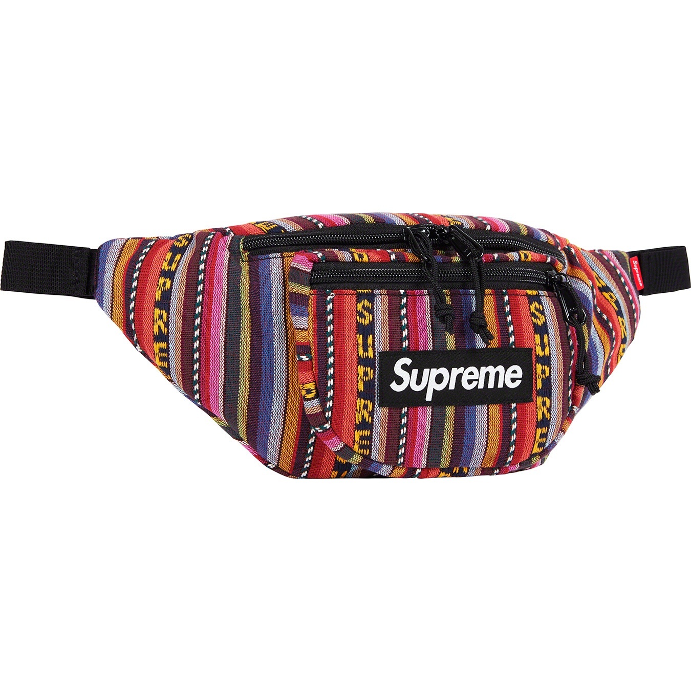 Woven Stripe Waist Bag view 2